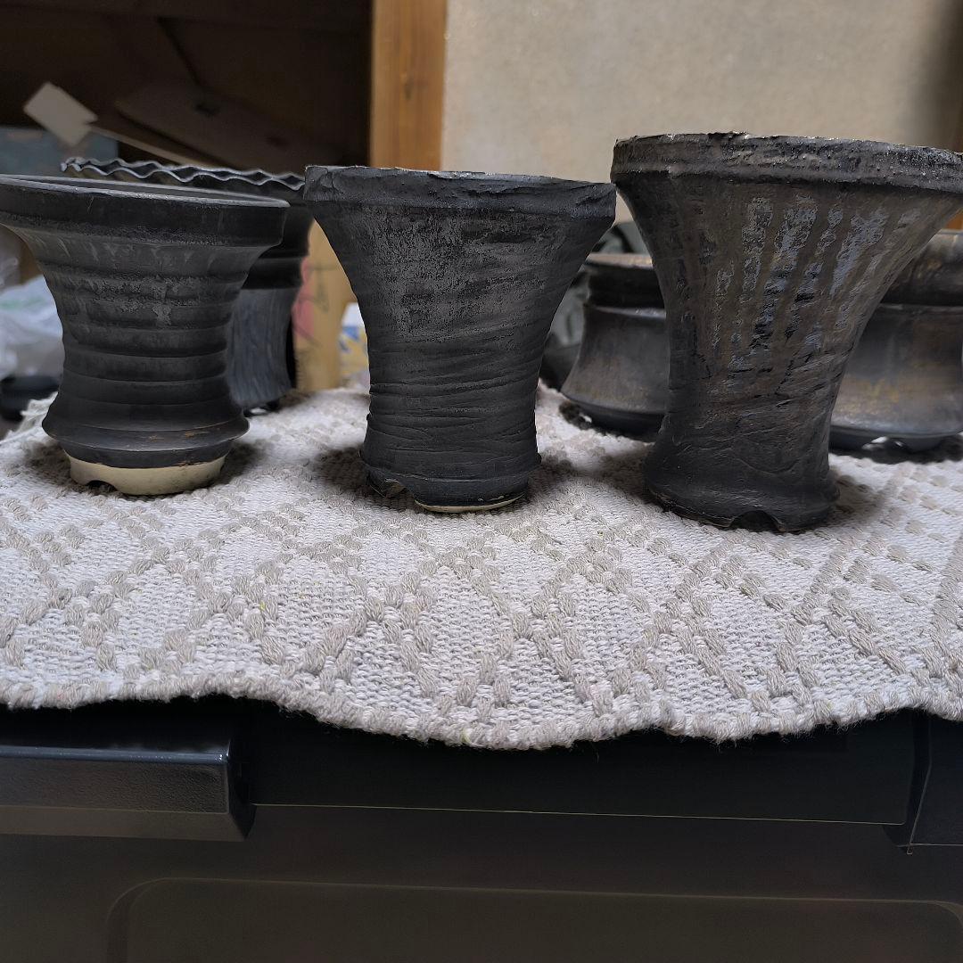笠間焼 陶器鉢 陶炎祭 植木鉢 7個セット