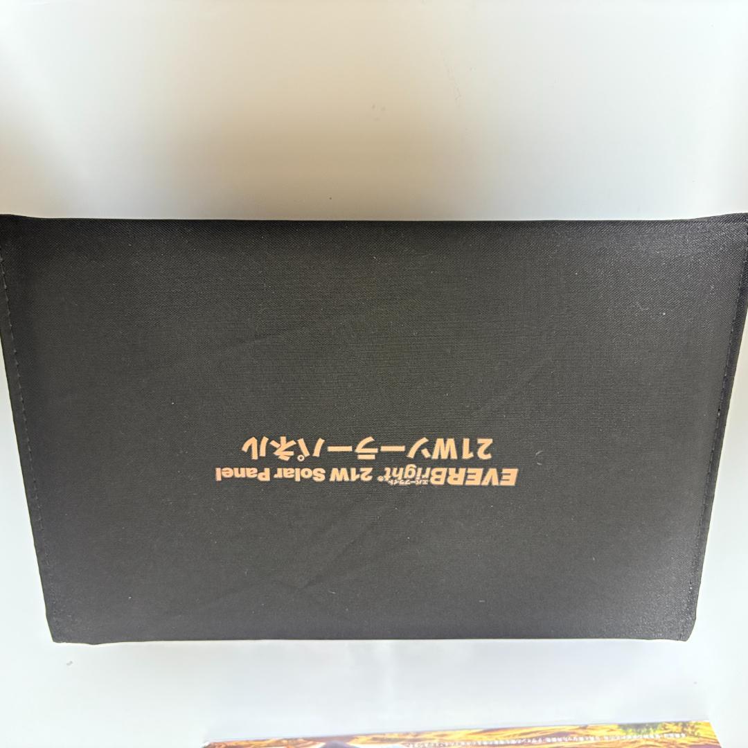 メガパワーステーション ソーラーパネル エバーブライト　メガパネセット 通電確認