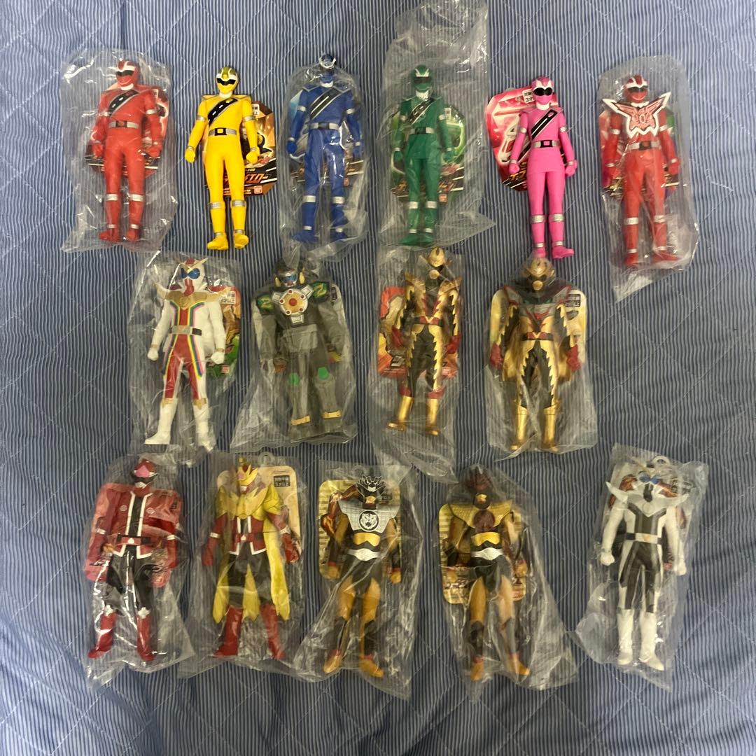 戦隊　ソフビ　220個　セット