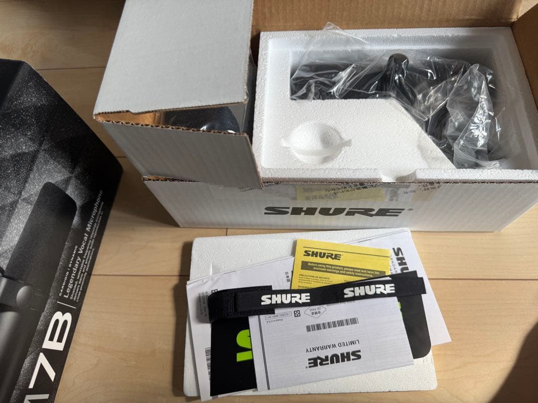 SHURE SM7B ダイナミックマイク＋cloudlifter CL-1