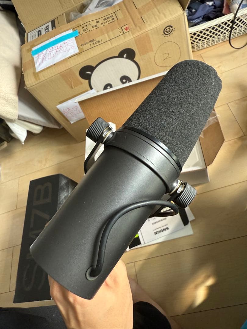 SHURE SM7B ダイナミックマイク＋cloudlifter CL-1