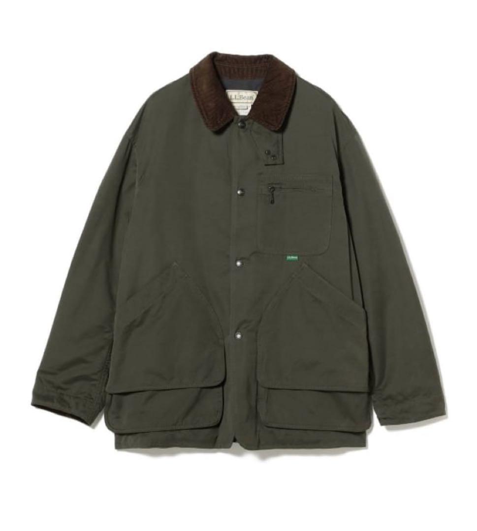 l.l.bean インサーレテッドフィールドコート　オリーブS japan