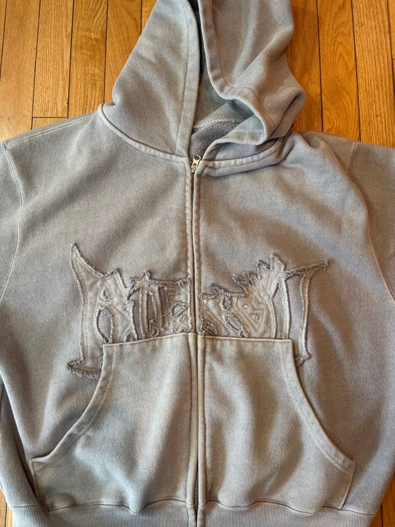 BlessU グレー パーカー Lサイズ 即完モデル