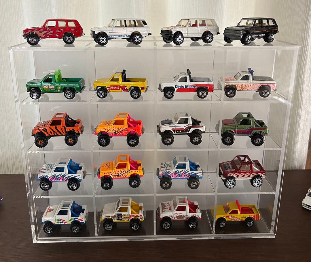 Hot Wheels ミニカー 20台セット　アクリルケースセット