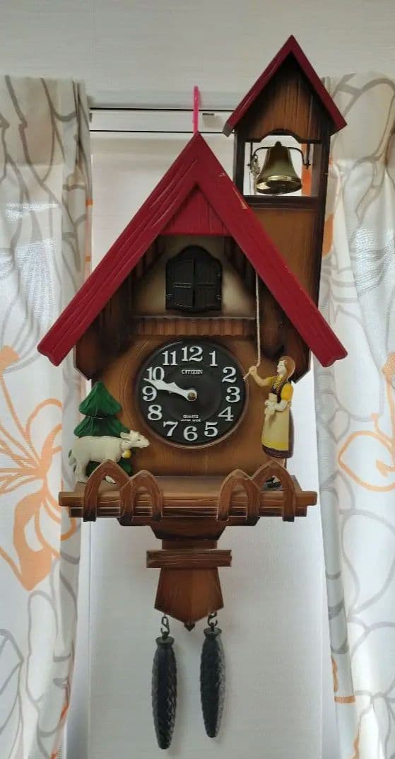 シチズン 鳩時計 稼働品 4MJ732-0