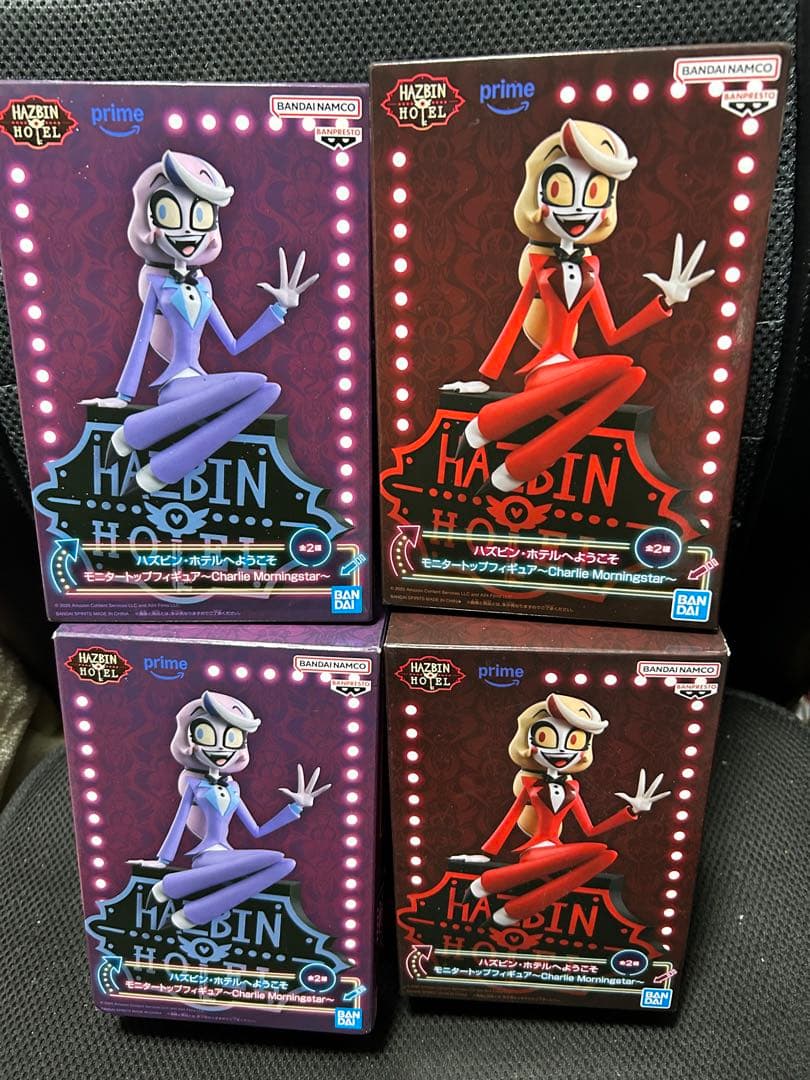 ハズビン・ホテルへようこそ　チャーリー　モニタートップ　4個セット　未使用