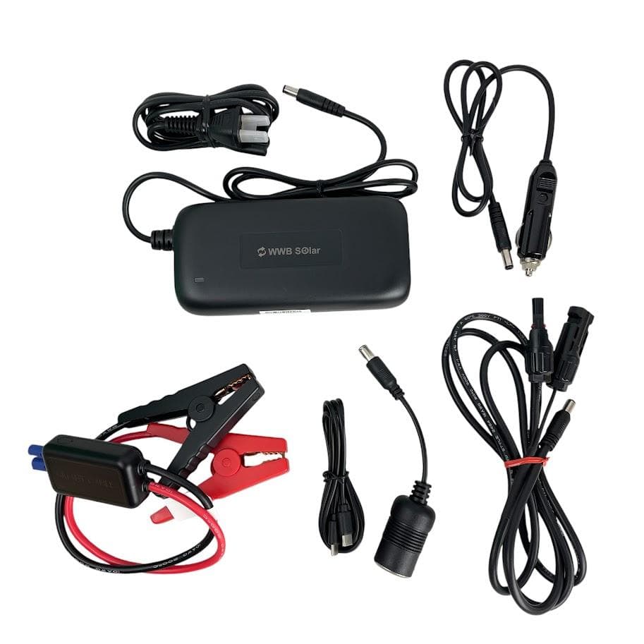 未使用●Maxar(マクサ)● ポータブル電源 楽でんくん&太陽光パネルセット