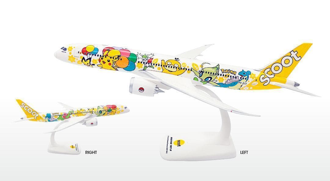 【新品】Scoot限定 ピカチュウジェットモデルプレーン