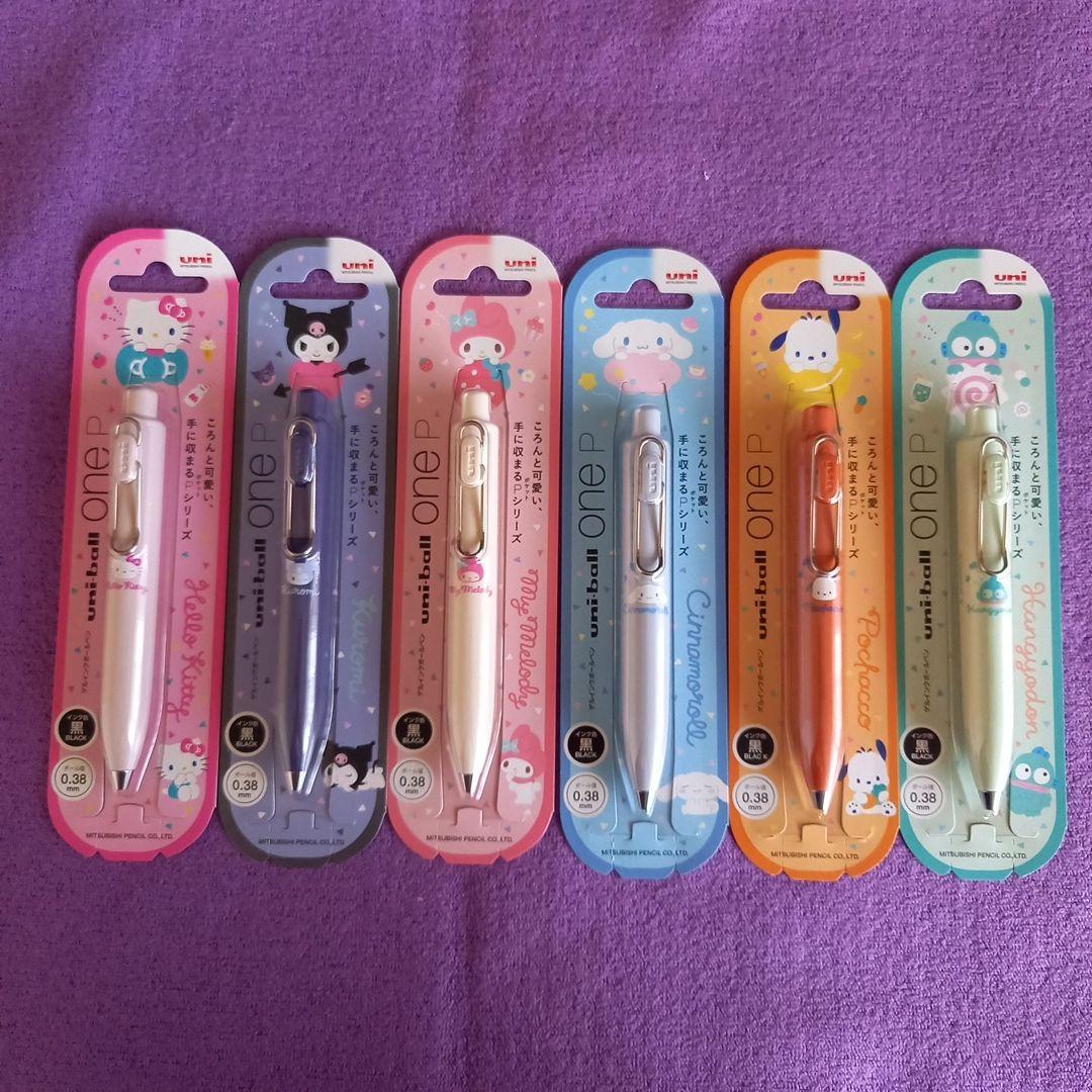 ユニボールワンP サンリオコラボ　新　全6種類