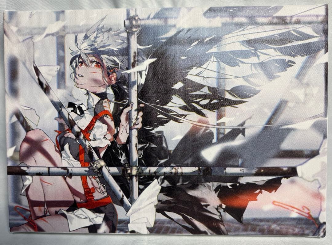 米山舞 SHE展 「SHE RAVEN」 キャンバスアート