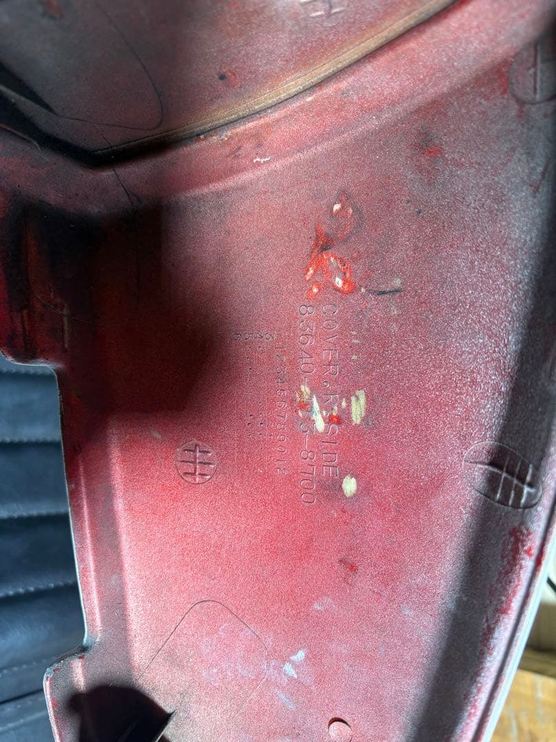 CB400T 角タンク　サイドカバー　セット