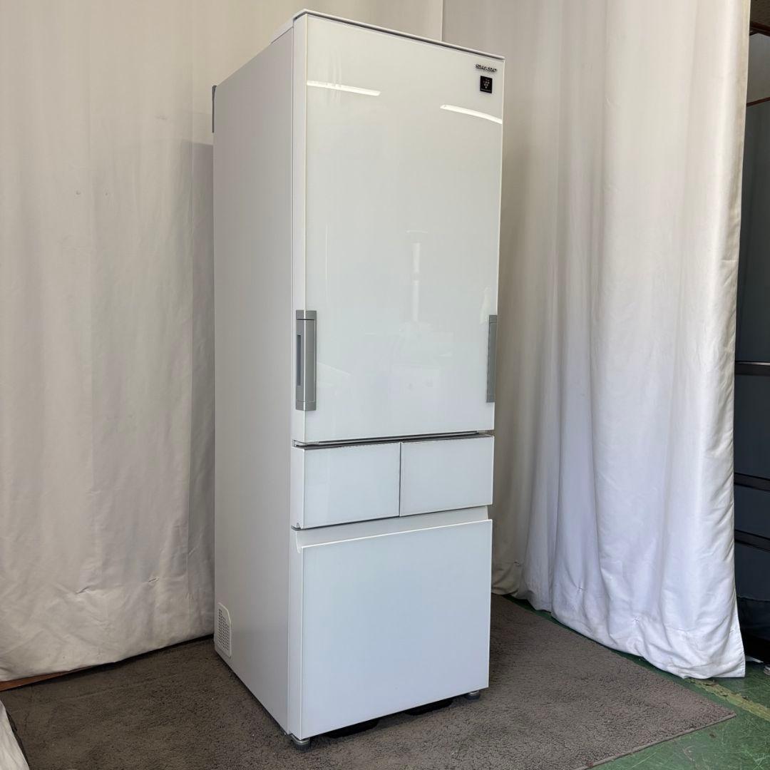 841　冷蔵庫　SHARP　大型　400-500ℓ　両開き　安い　設置無料
