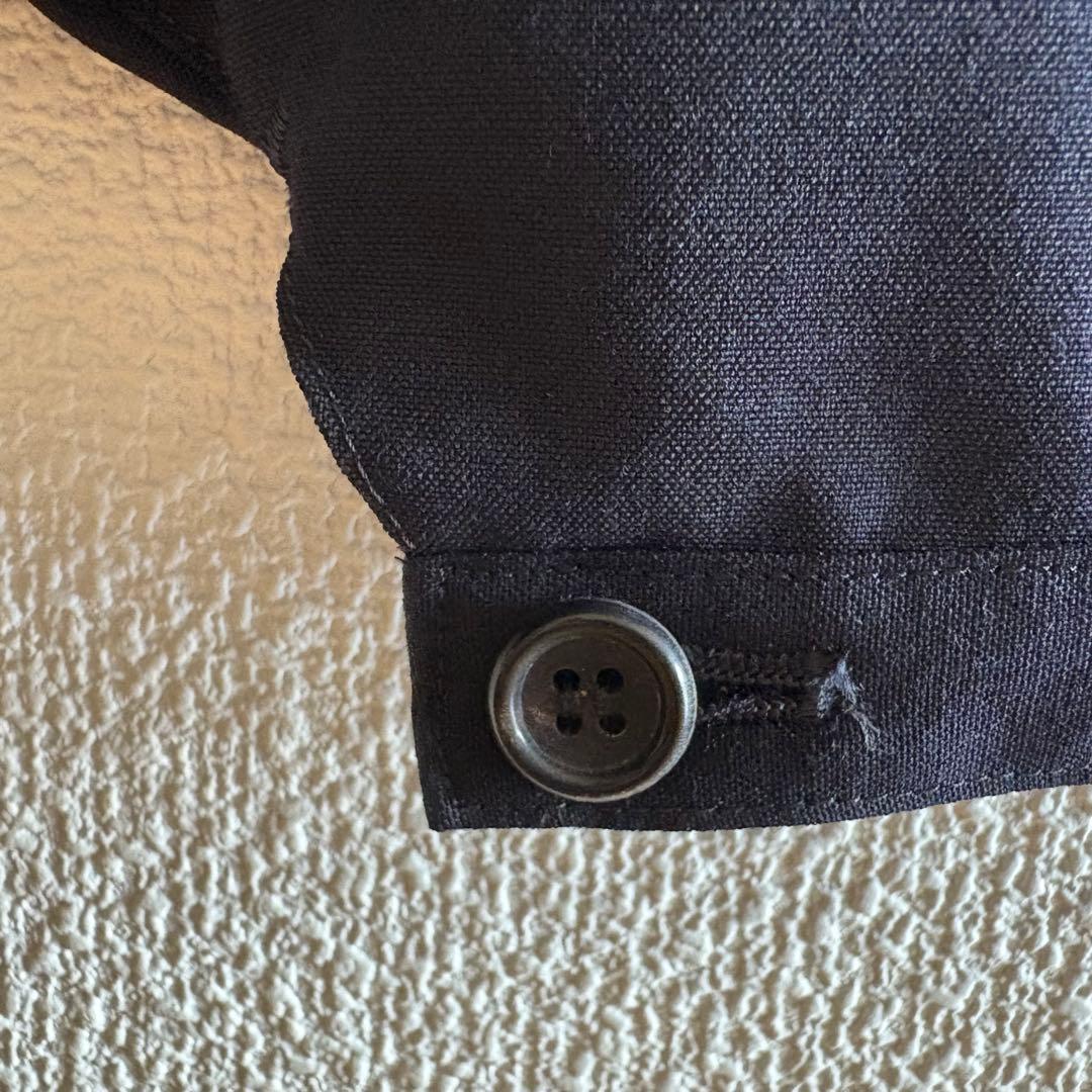 ✱コムデギャルソン 黒 ウールギャバ サルエルパンツ　XS ✱