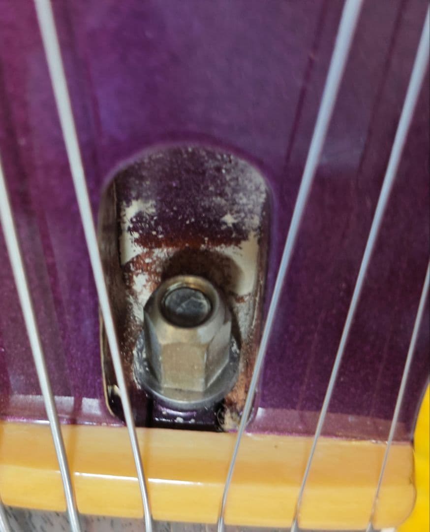 レスポールスタイル オリジナル エレキギター パープル