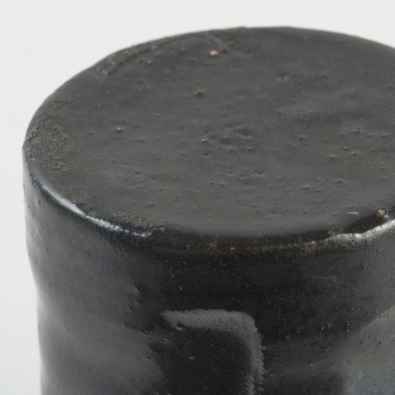 茶道具　尾形乾山　草文　茶入　仕覆付　裏千家八代　又玄斎極め箱　D 9466