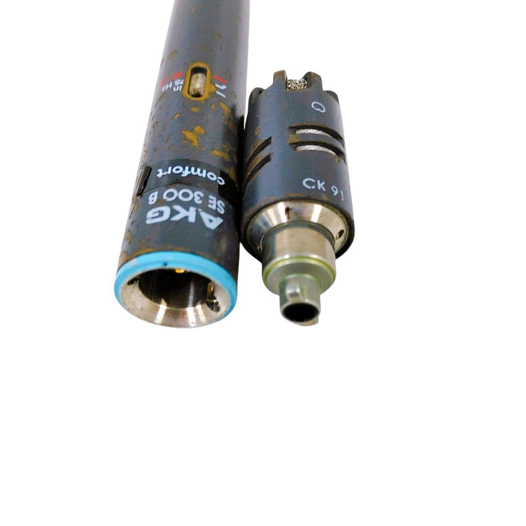 【中古】AKG SE300B / CK91 コンデンサーマイク 現状品