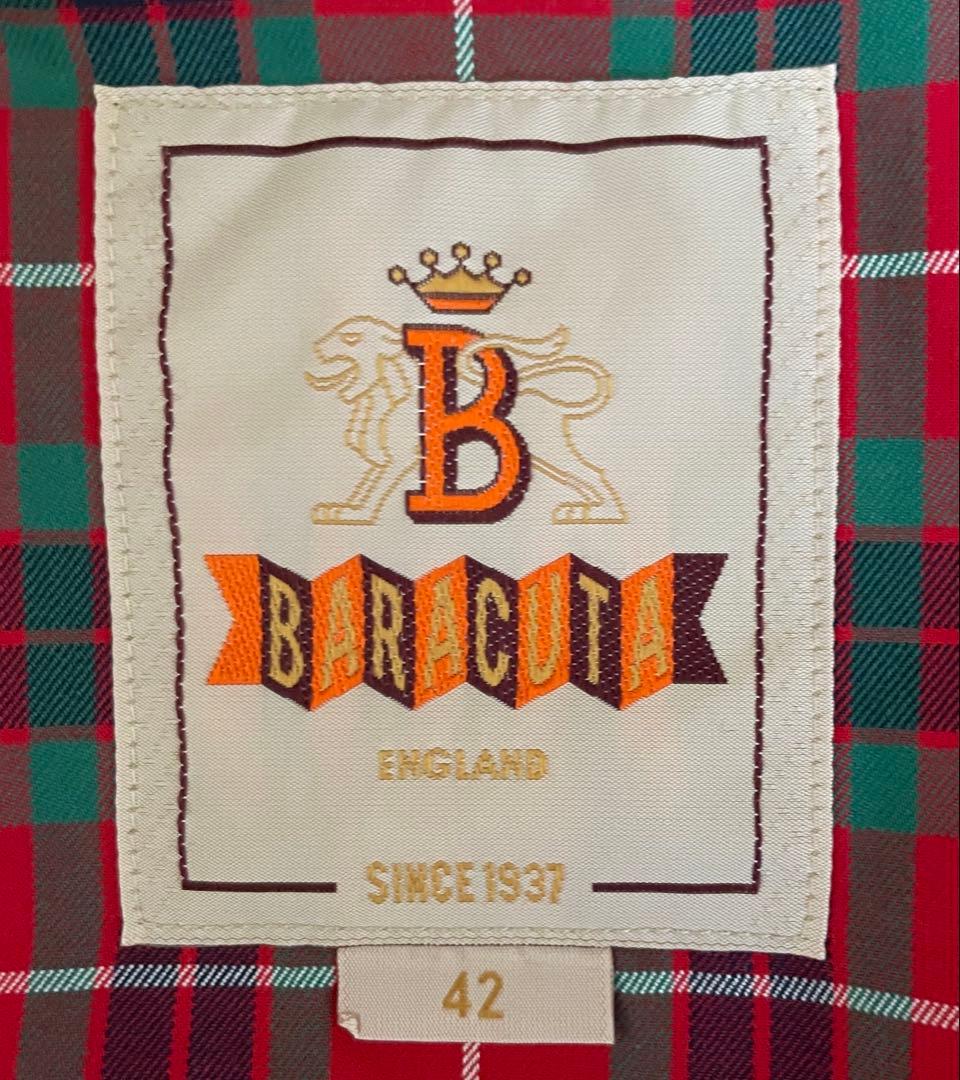 【美品】バラクータ G9ハリントンジャケット イギリス製サイズ42