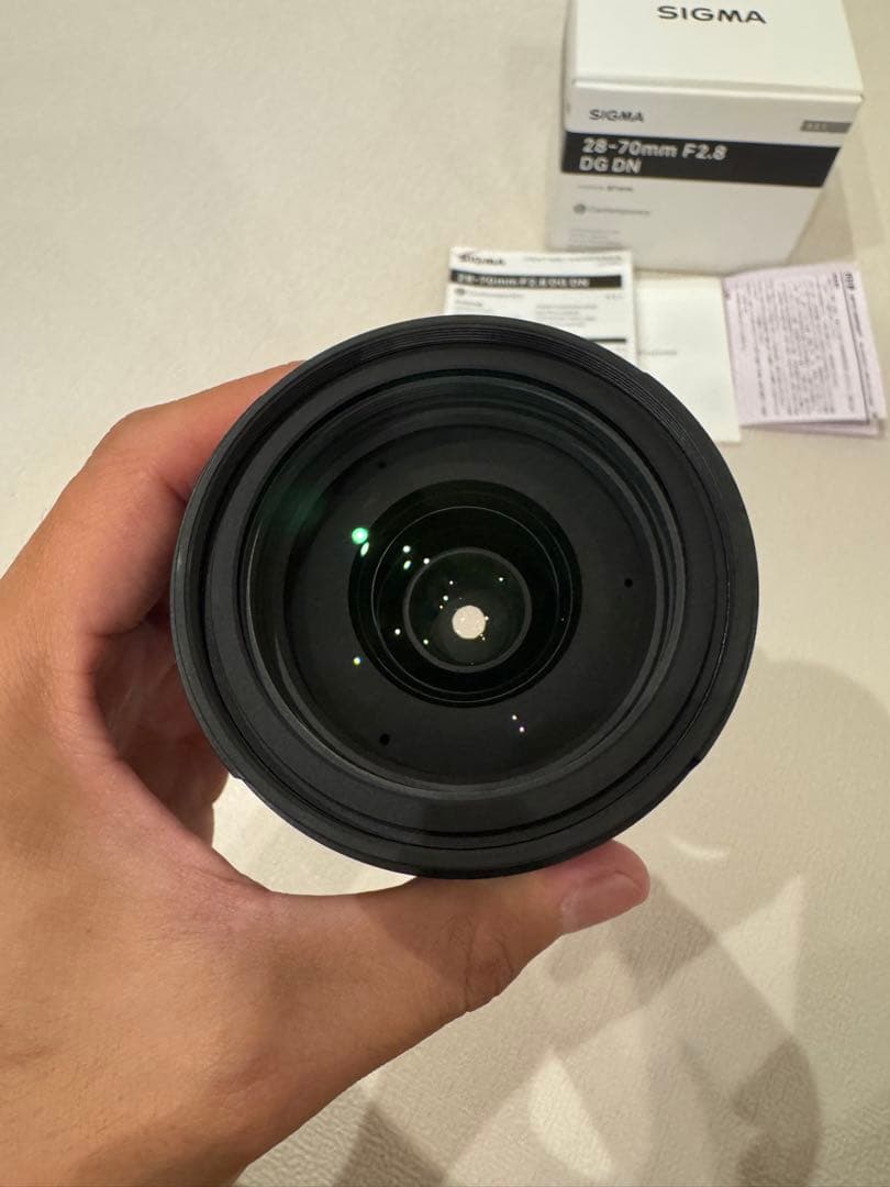 SIGMA 28-70mm F2.8 DG DN フィルター付き　SONY e