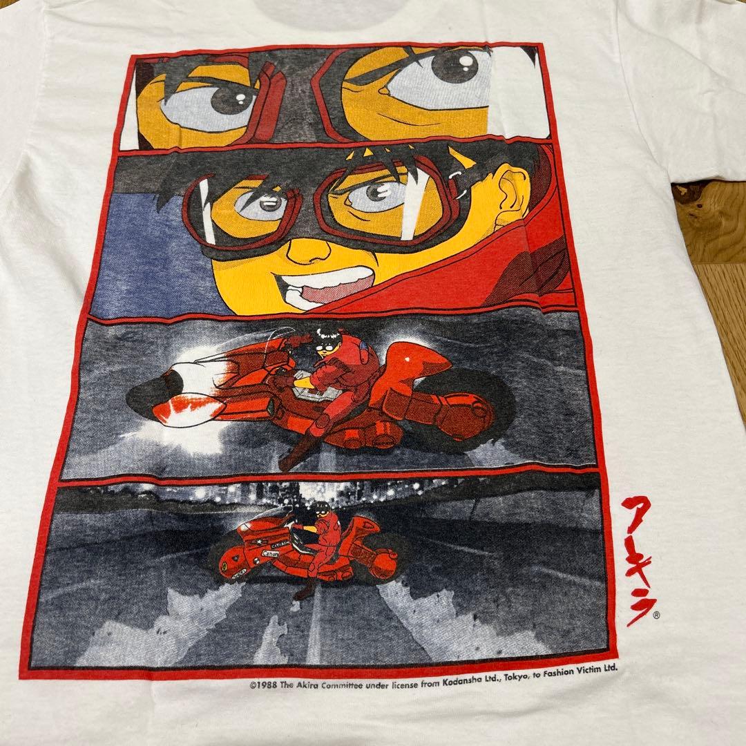 AKIRA アキラ　Tシャツ　バイク　バックプリント　ビンテージ