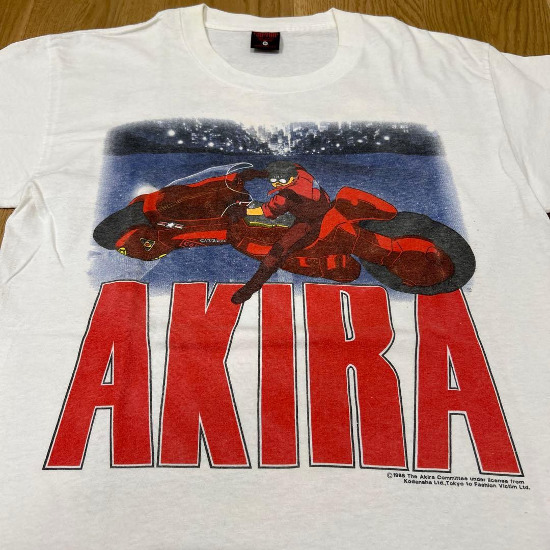 AKIRA アキラ　Tシャツ　バイク　バックプリント　ビンテージ