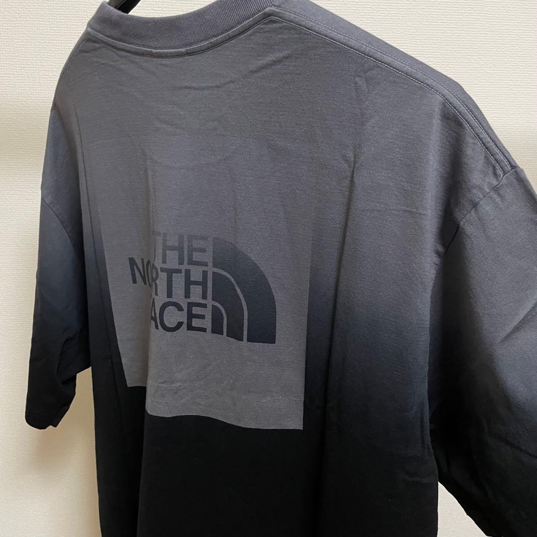 ノースフェイス直営店限定【L】Gradation Square Logo Tee