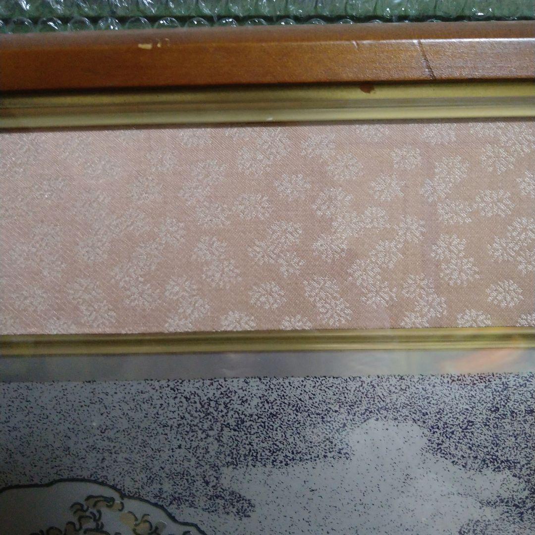 金属絵画　冨嶽三十六景 神奈川沖浪裏　葛飾北斎