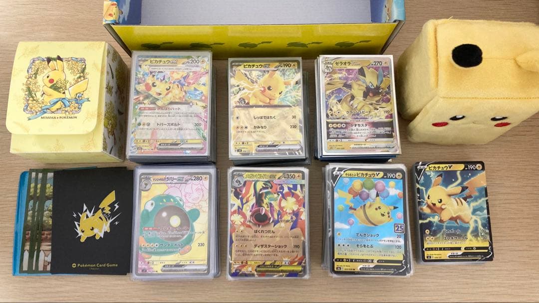 ポケモンカード でんきコレクション デッキ4個 その他 まとめ売り
