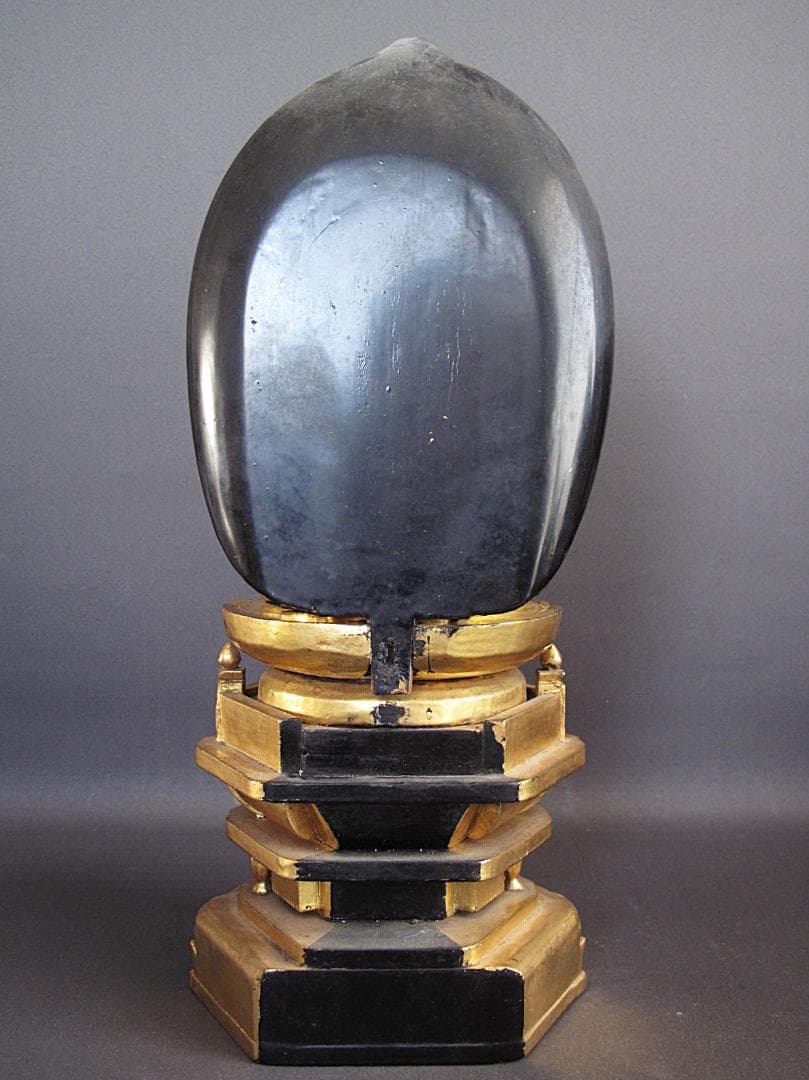 玉眼!!『木造 釈迦如来座像』古仏 総高44㎝