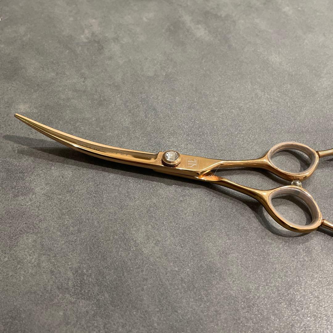 ノコギリ刃スリムカーブバサミ シルバーライン silver line