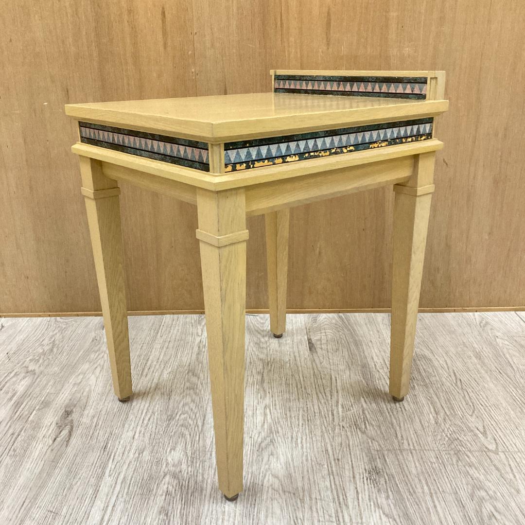 サイドテーブル　コンソール　花台　木製