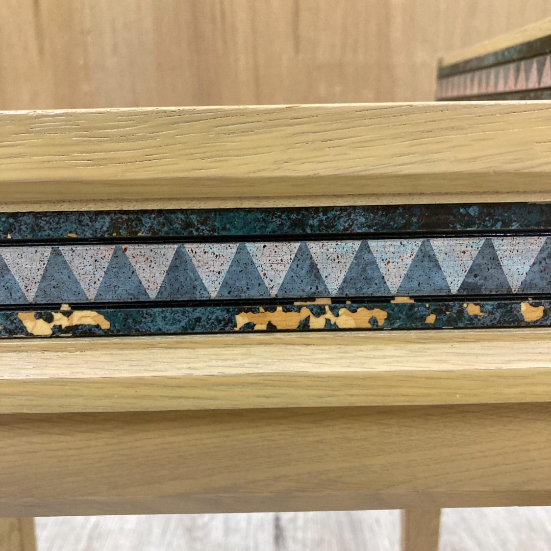 サイドテーブル　コンソール　花台　木製