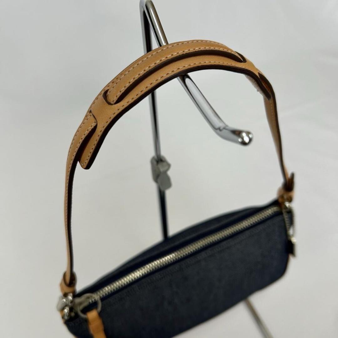 【極美品】コーチ 8335 ソーホー ワンハンドバッグ レザー デニム 肩掛け