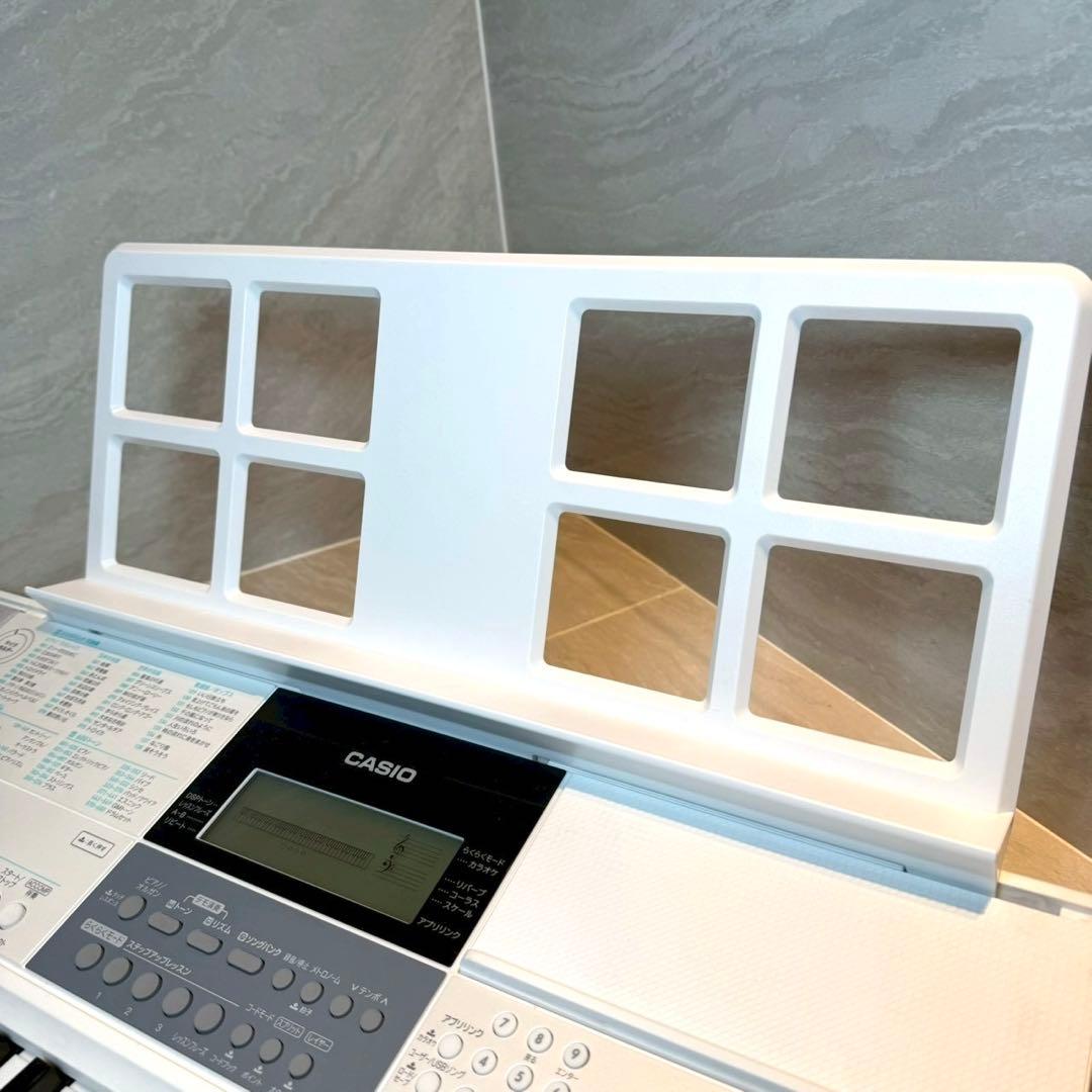 【美品】CASIO カシオ　LK-516 光ナビゲーション キーボード