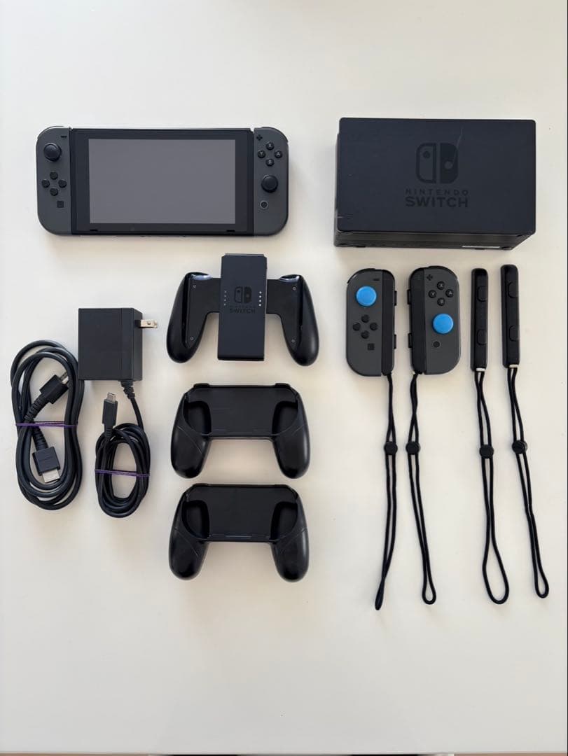 Nintendo Switch 本体 グレー 付属品完備