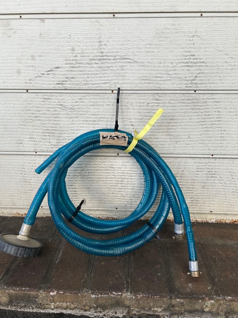 KS4★ツルミHPJ-5ESM高圧洗浄機防音ガン・高圧ホース・給排水ホースセット