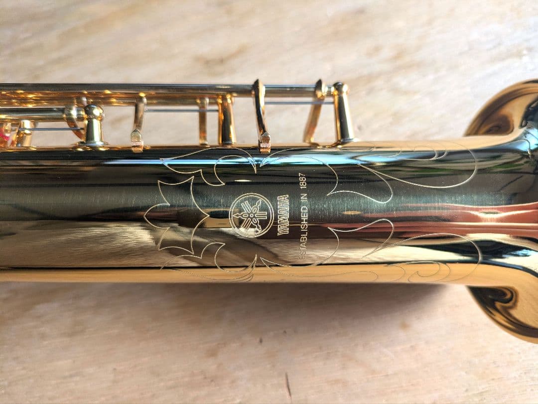 【美品】Yamaha YSS-475 Ⅱ ソプラノサックス本体+ケース+小物