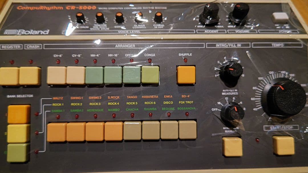 レア ローランド CR-5000 リズムマシン Roland ビンテージ