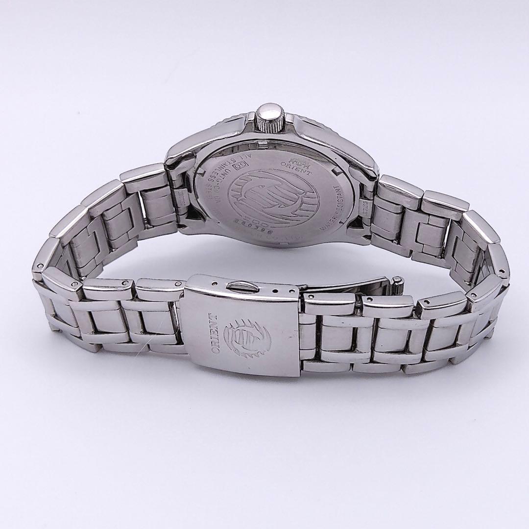 ORIENT ダイバーズウォッチ クォーツ 腕時計 防水 新品電池 稼働品