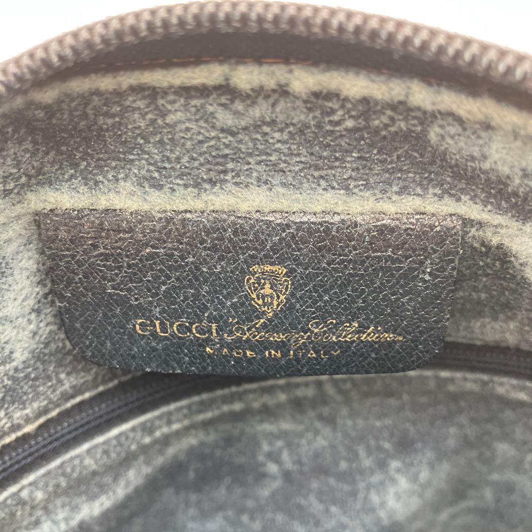 GUCCI　オールドグッチ　ショルダーバッグ　シェリーライン　PVC　5713