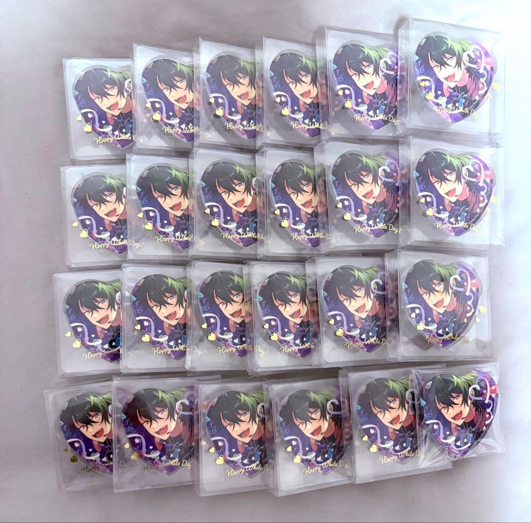 あんスタ 影片みか ホワイトデー ハート缶バッジ