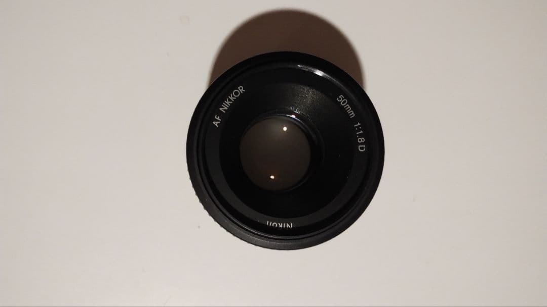 ニコン AF NIKKOR 50mm f/1.8D 単焦点レンズ