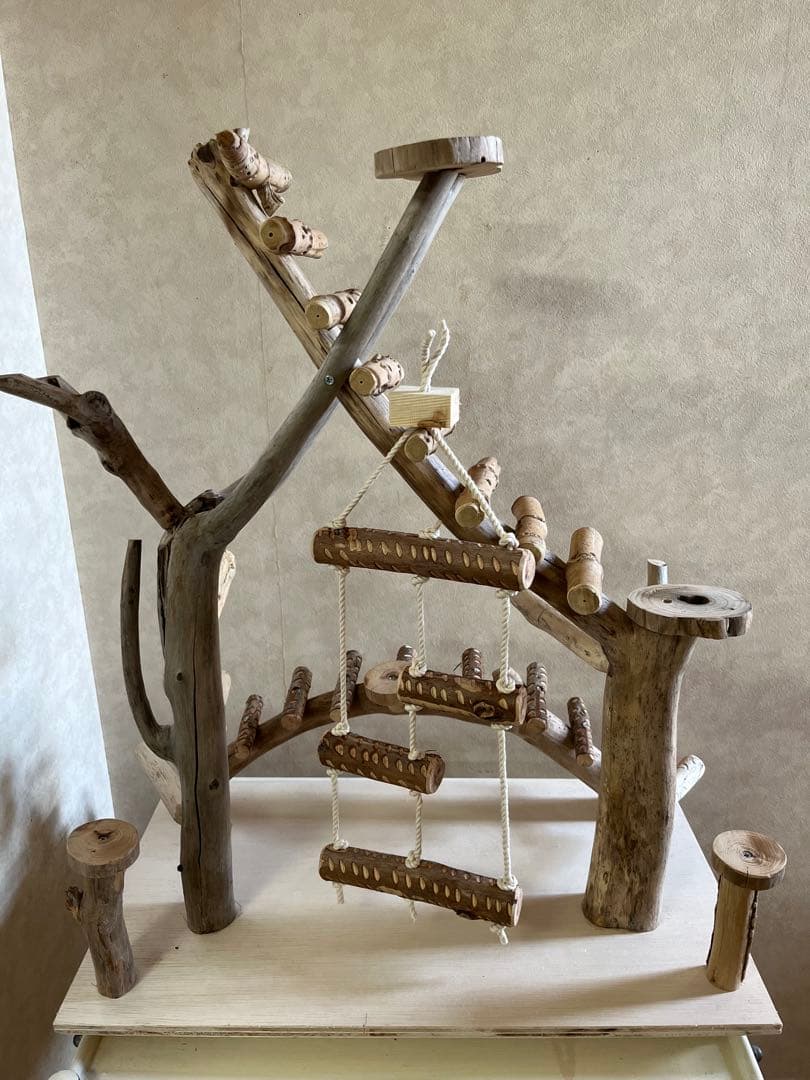 鳥インコ止まり木バードアスレチックバードジム大サイズ