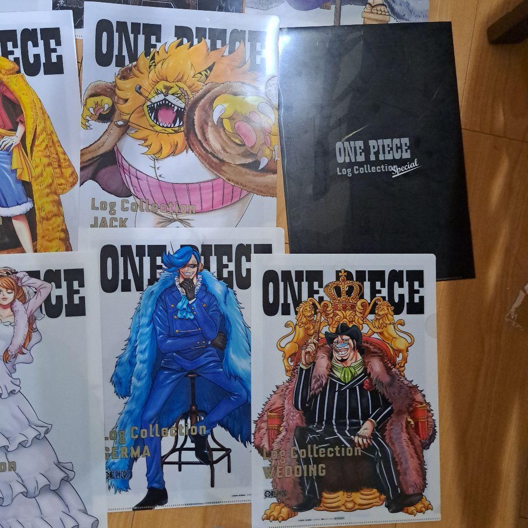 ワンピース　ログコレクション　購入特典　非売品　クリアファイル　20点セット