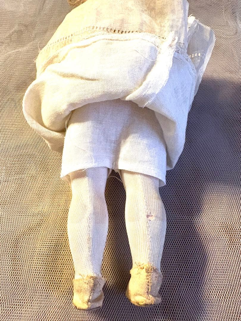 ♡UNIS FRANCE ビスクヘッド　コミュニオンドール　初聖体　スタンド付