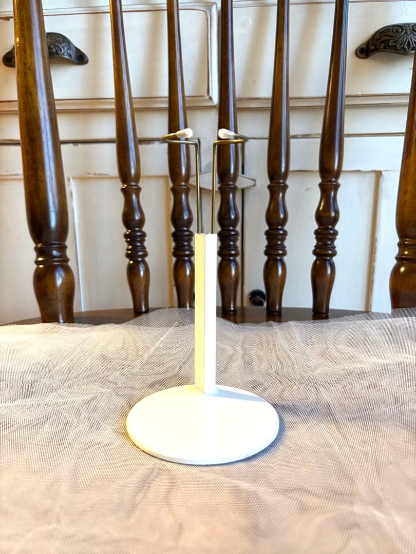 ♡UNIS FRANCE ビスクヘッド　コミュニオンドール　初聖体　スタンド付