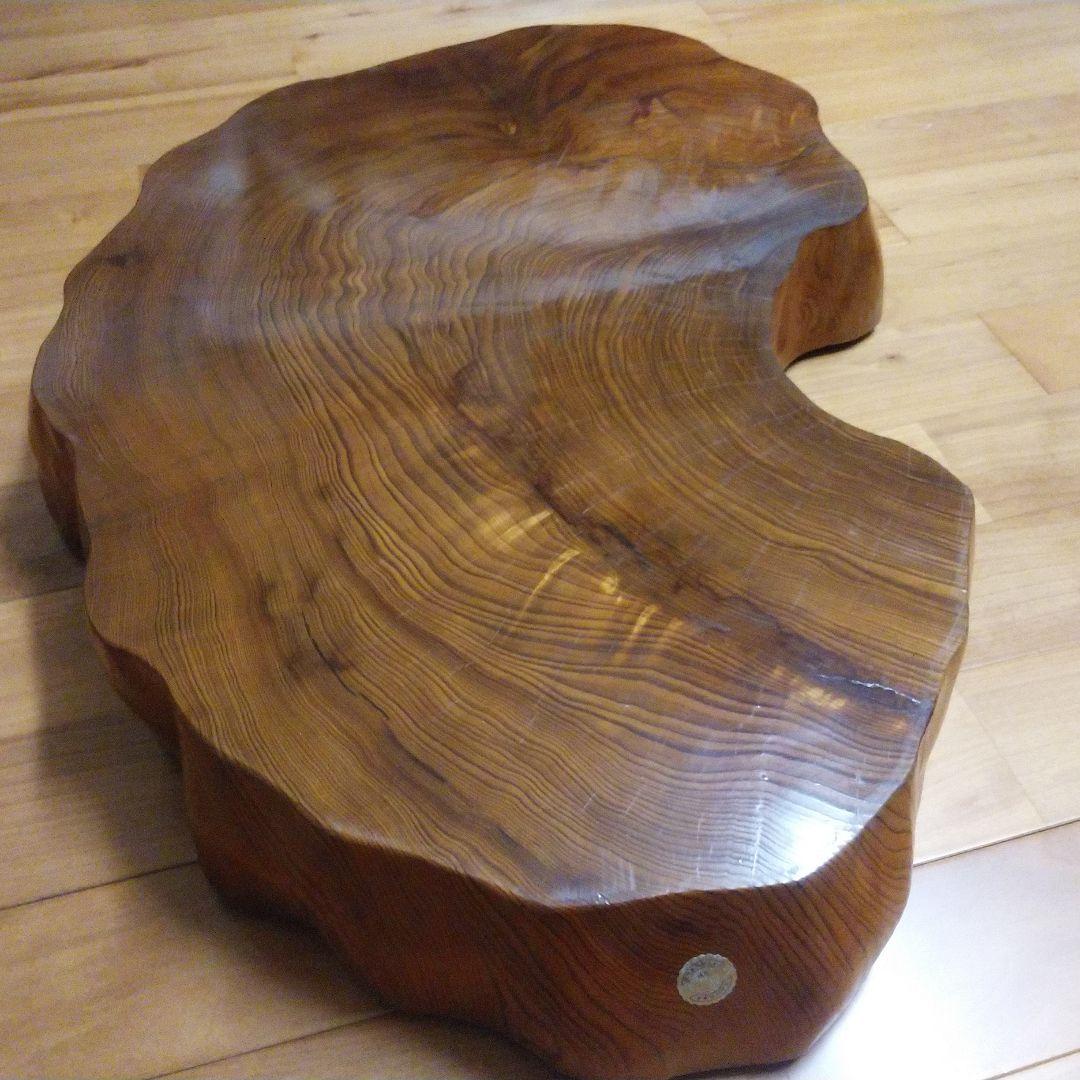 屋久杉　希少　特大寸法の花台・敷台