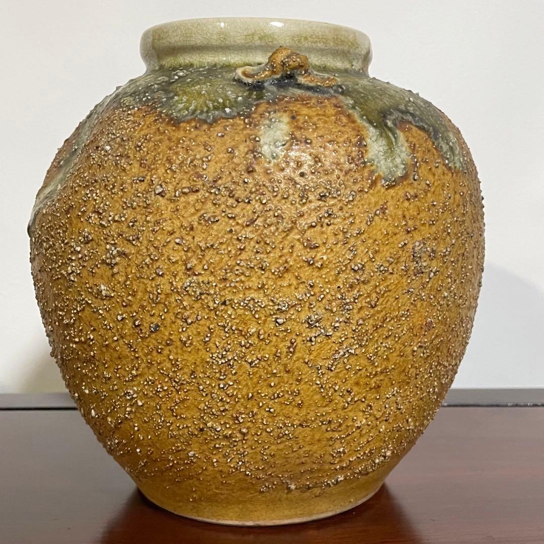 骨董品　壺　花瓶　窯焼　アンティーク 古