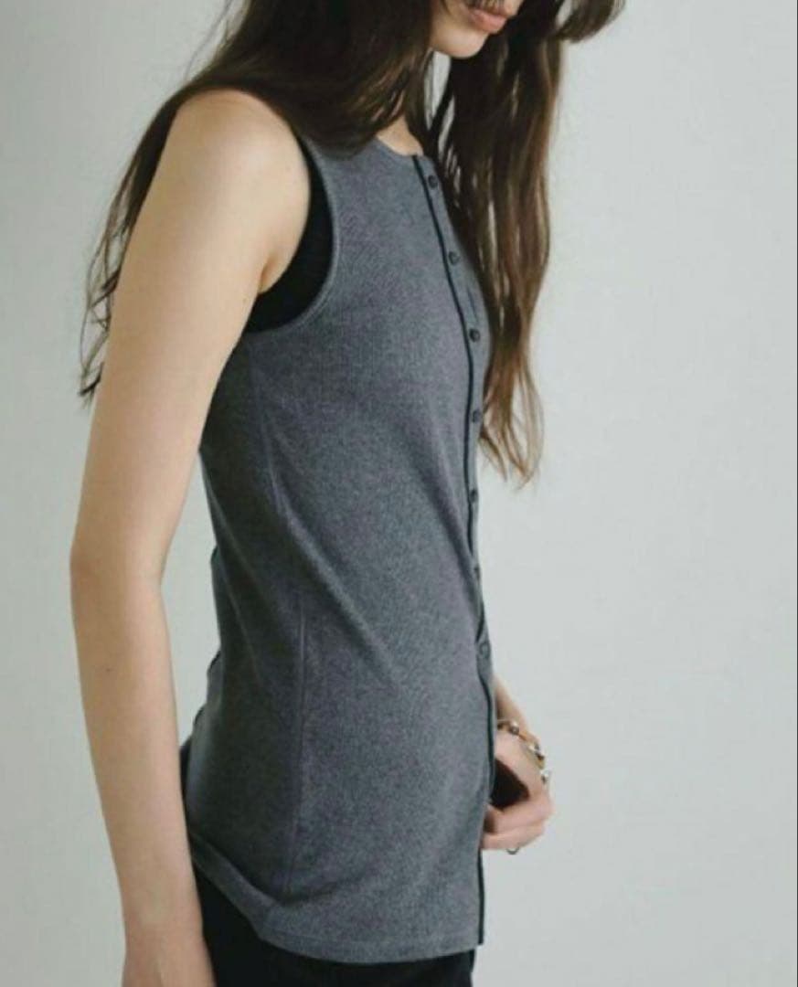 etretokyo エトレトウキョウフロントオープンタンクトップ