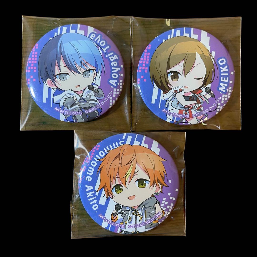 初音ミク プロジェクトセカイ ピンズ・缶バッジ •アクリルスタンド まとめ売り