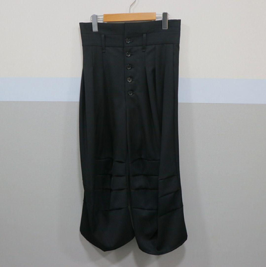 NEMETH 変形ウールスラックス No.20 XSサイズ ブラック